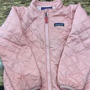 Girls Patagonia pink jacket